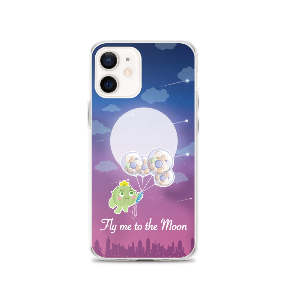 【iPhone】Fly Me to The Moon - Phone Clear Case