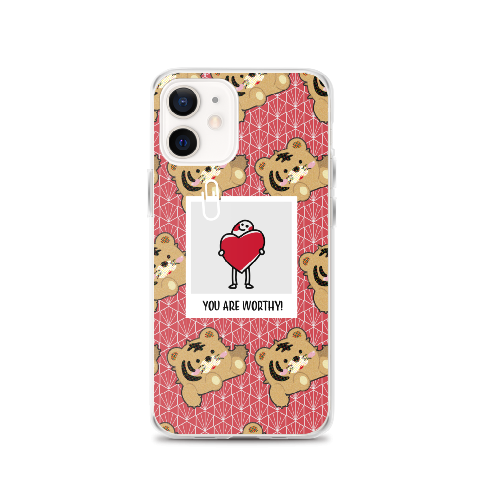 【iPhone】You Are Worthy- Phone Clear Case
