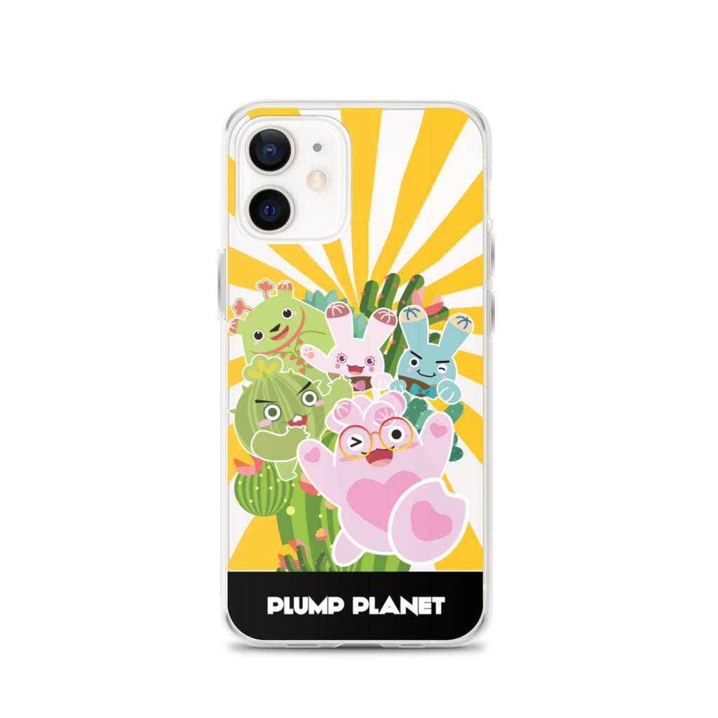 【iPhone】Plumo Planet Printing Stamp - Phone Clear Case
