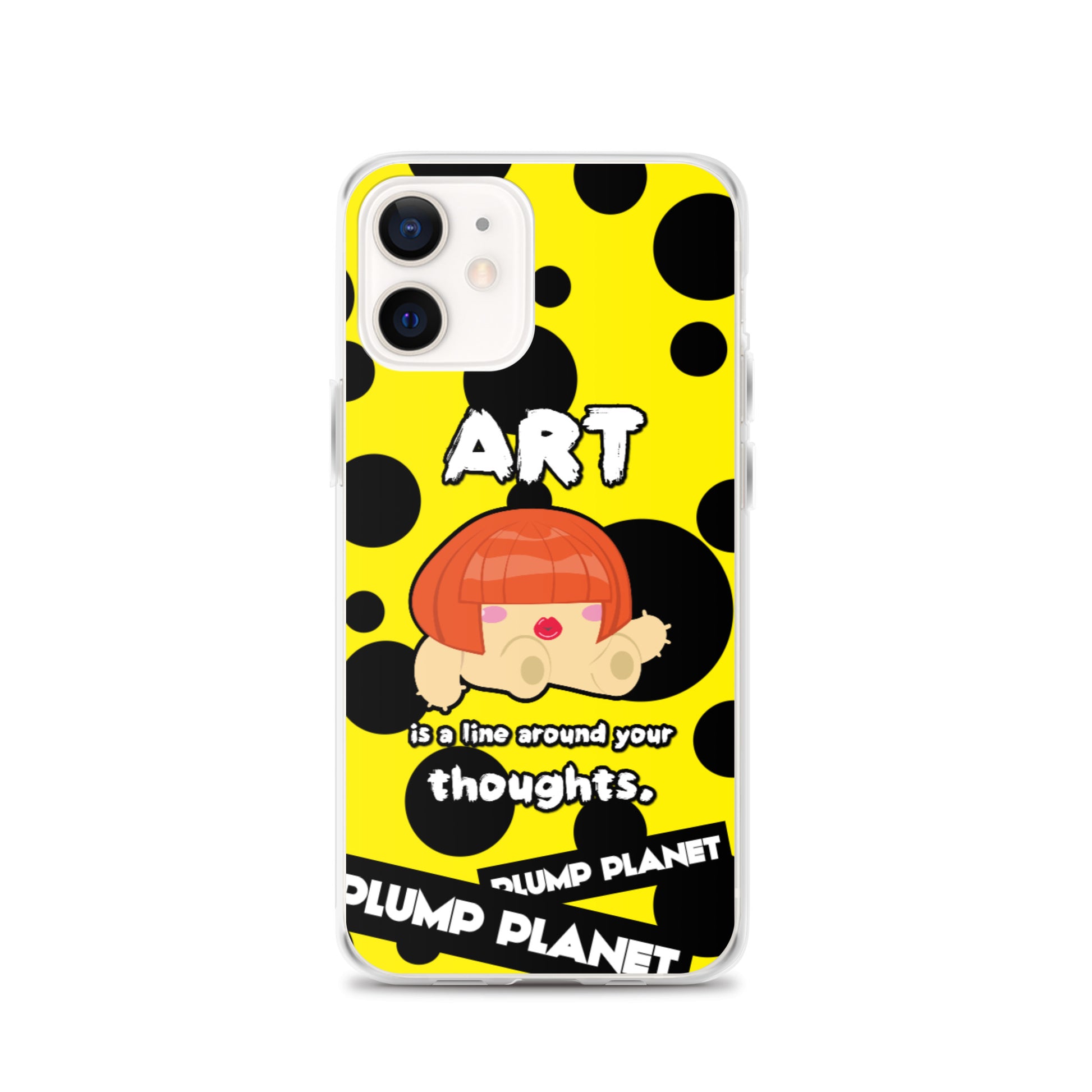 【iPhone】ART is a line around your thoughts  - Phone Clear Case