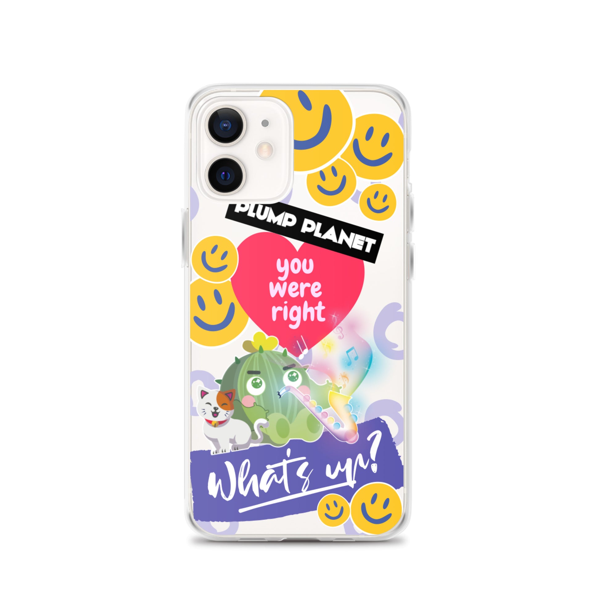 【iPhone】What's UP?  - Phone Clear Case