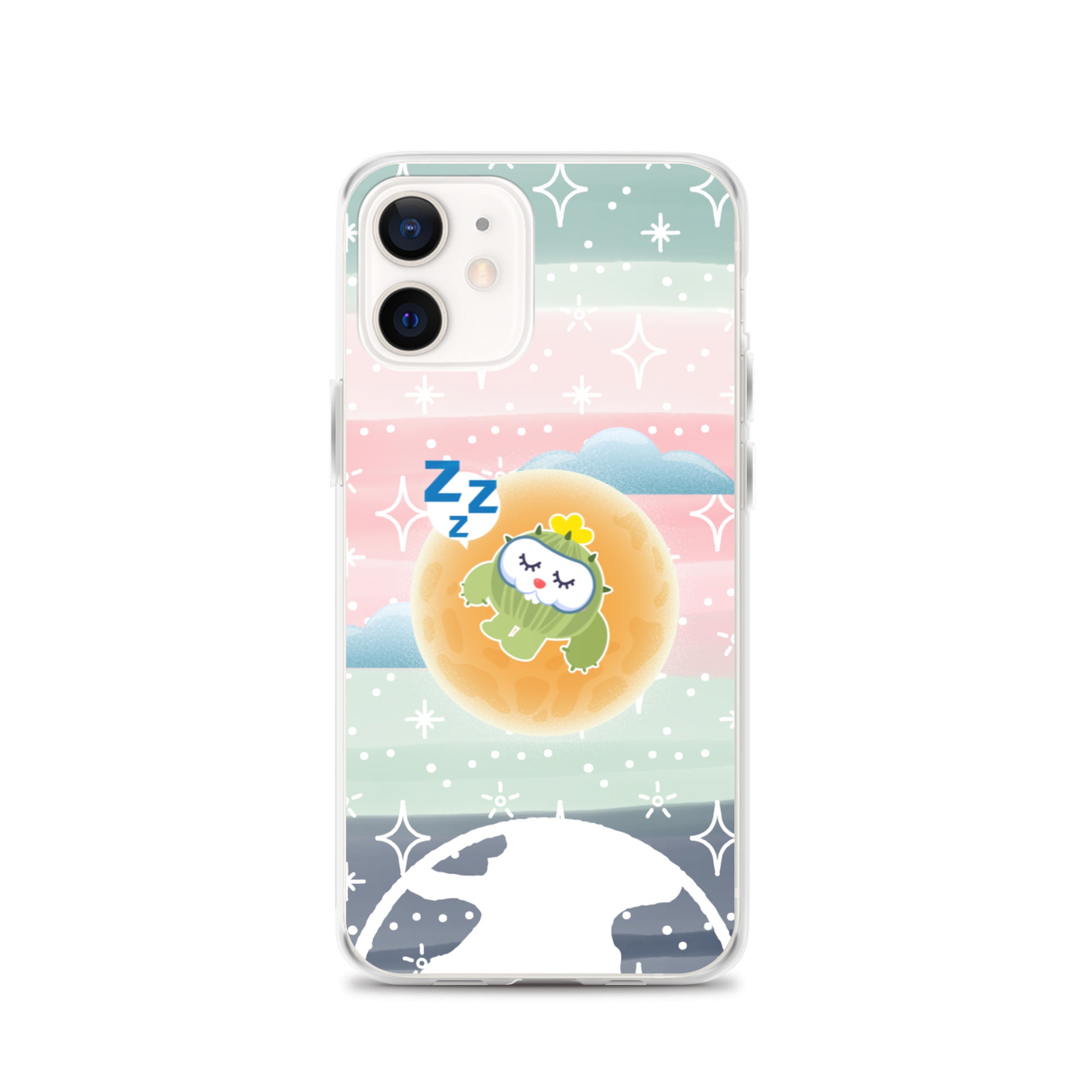 【iPhone】Sleeping on The Moon - Phone Clear Case