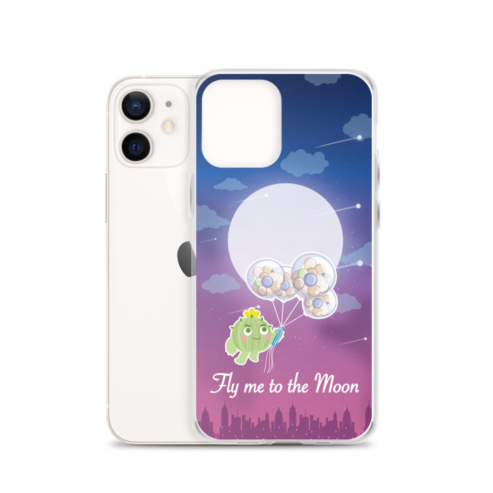 【iPhone】Fly Me to The Moon - Phone Clear Case