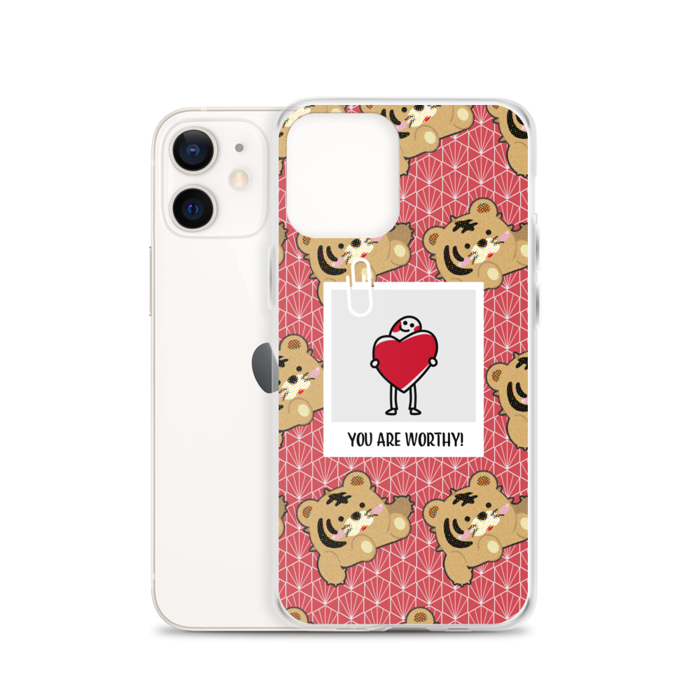 【iPhone】You Are Worthy- Phone Clear Case