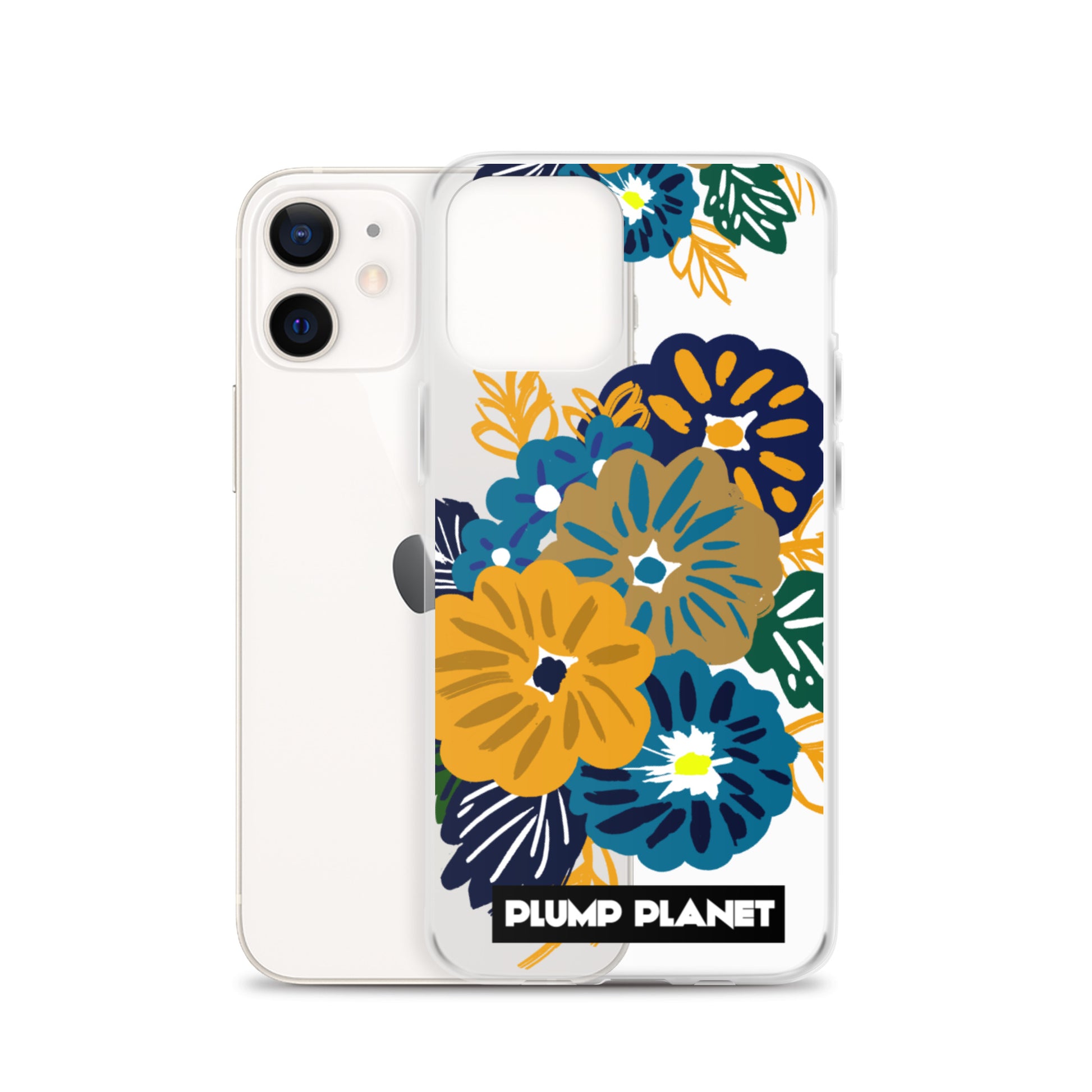 【iPhone】Secret Flower Printing Stamp - Phone Clear Case