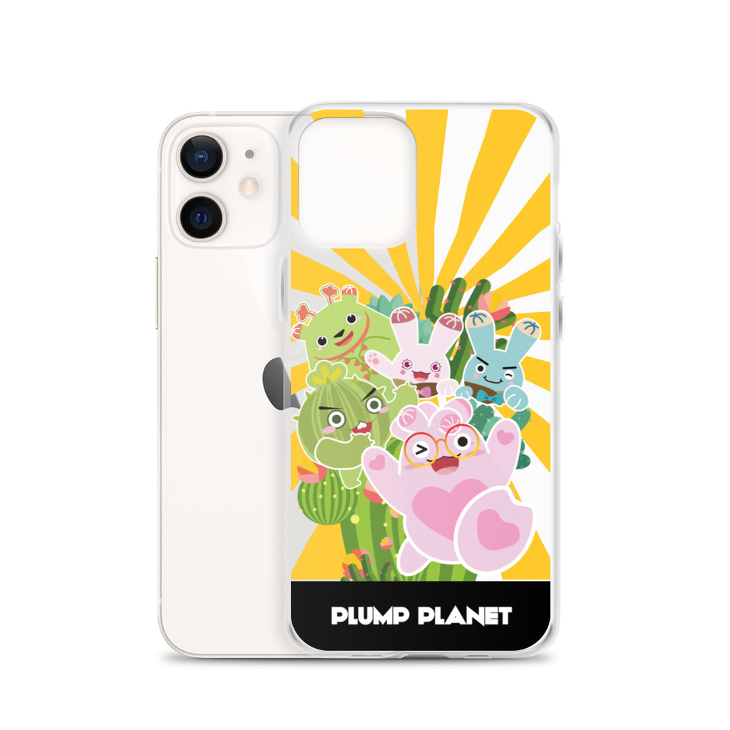 【iPhone】Plumo Planet Printing Stamp - Phone Clear Case
