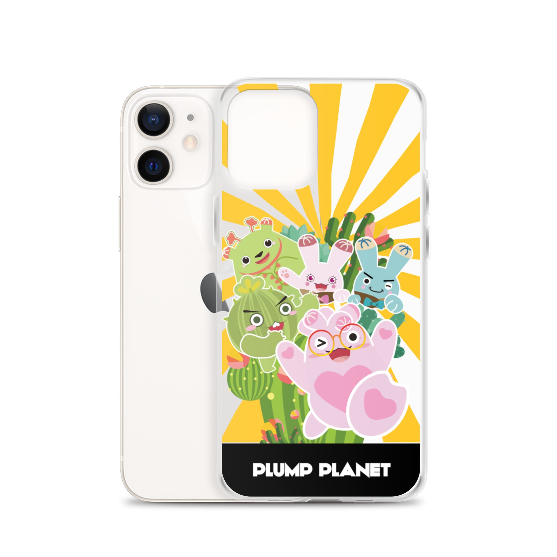 【iPhone】Plumo Planet Printing Stamp - Phone Clear Case