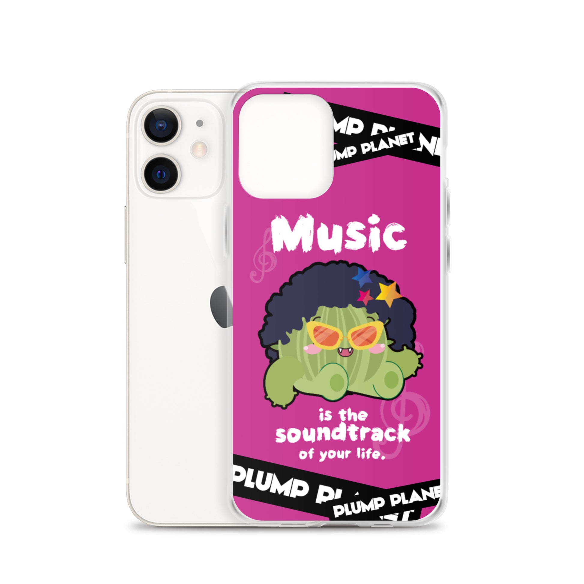 【iPhone】Music is the soundtrack of Life  - Phone Clear Case