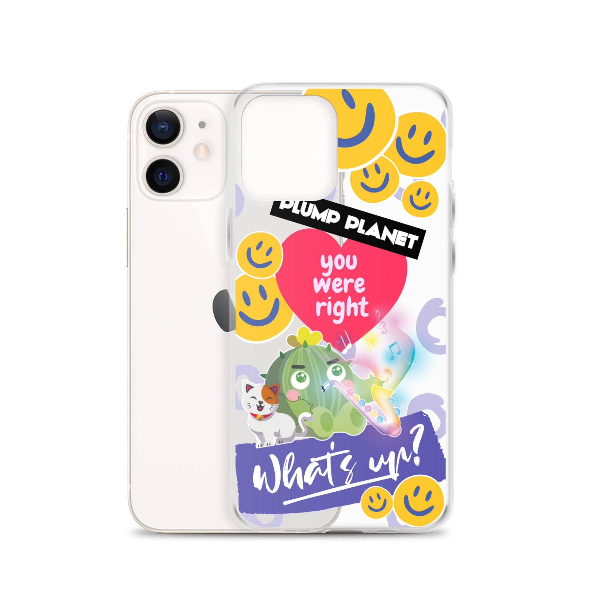 【iPhone】What's UP?  - Phone Clear Case
