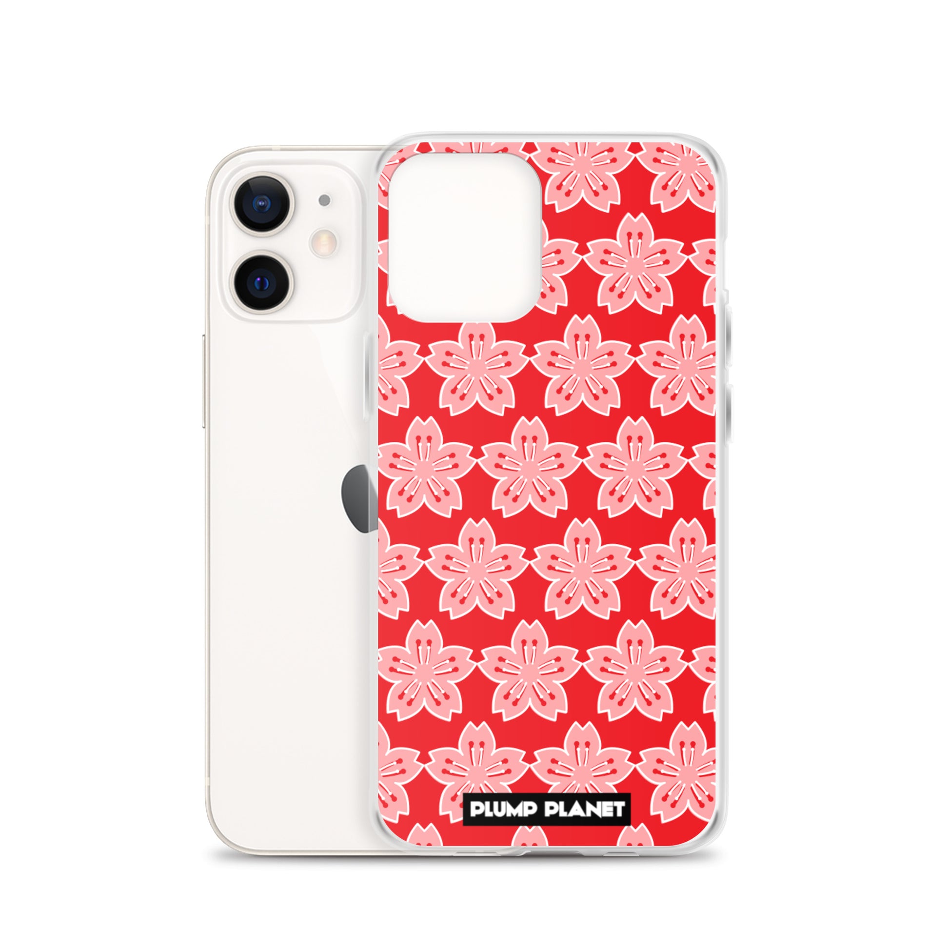 【iPhone】Sakura Flower Pattern Collection - Phone Clear Case