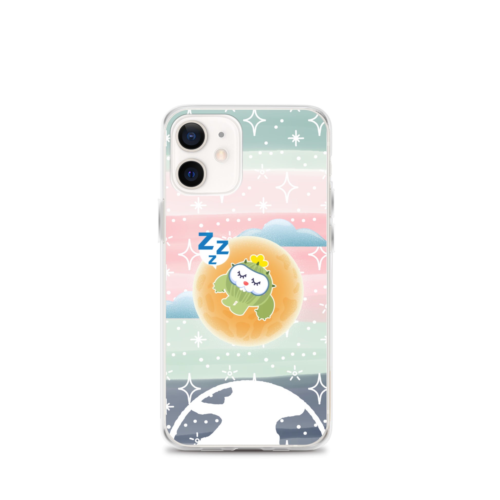 【iPhone】Sleeping on The Moon - Phone Clear Case