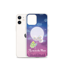 Load image into Gallery viewer, 【iPhone】Fly Me to The Moon - Phone Clear Case
