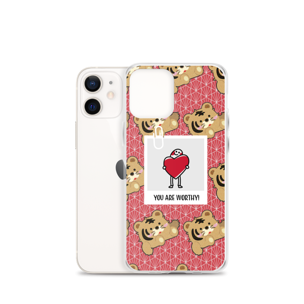 【iPhone】You Are Worthy- Phone Clear Case