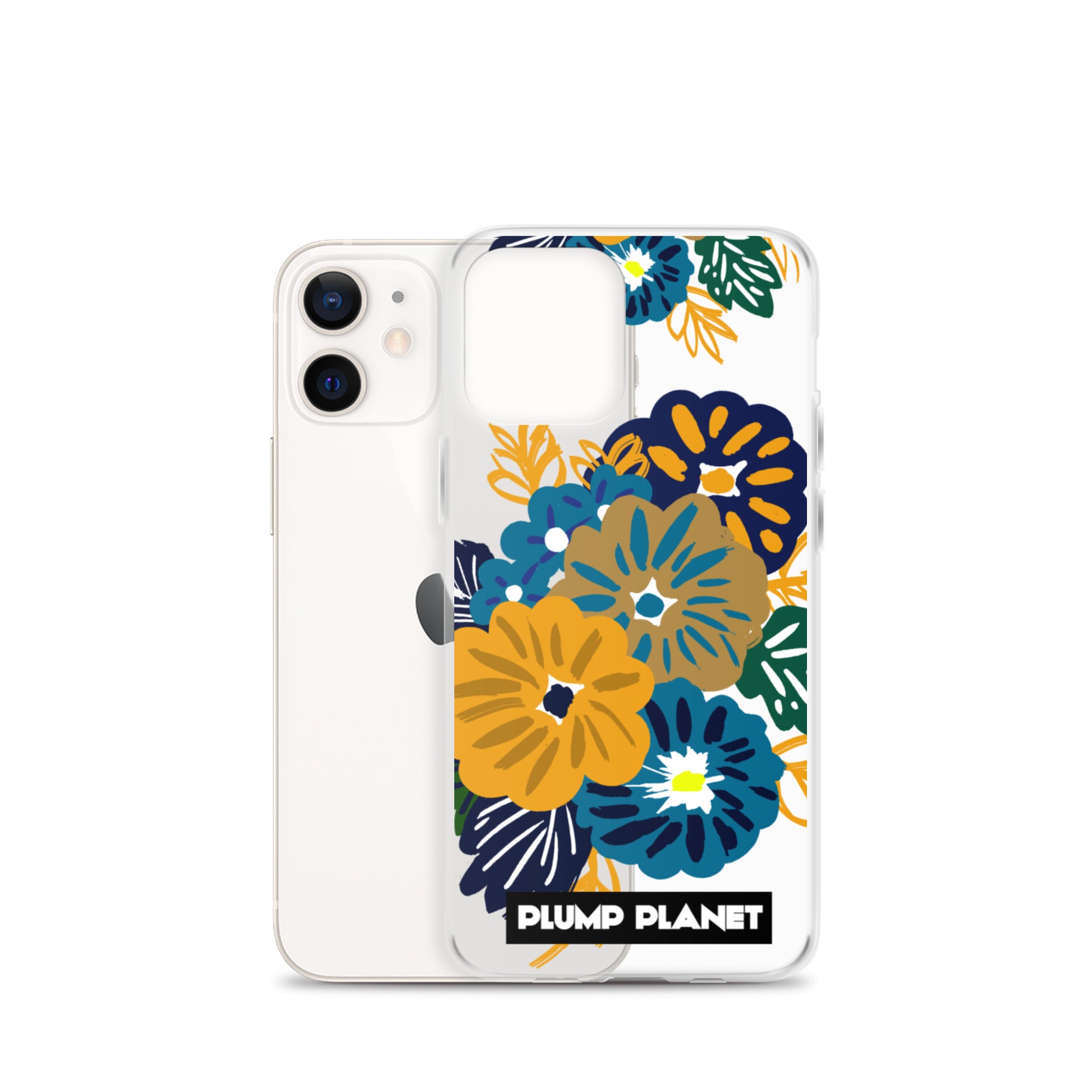 【iPhone】Secret Flower Printing Stamp - Phone Clear Case