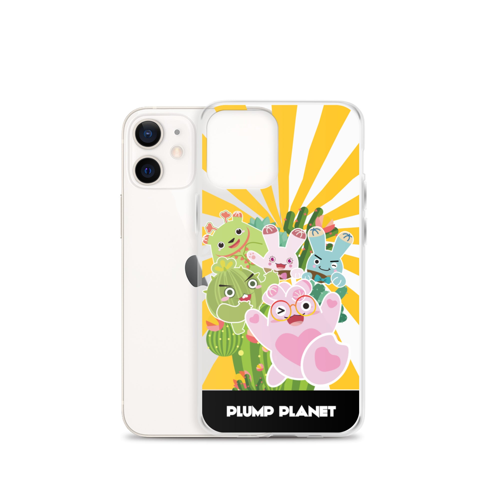 【iPhone】Plumo Planet Printing Stamp - Phone Clear Case