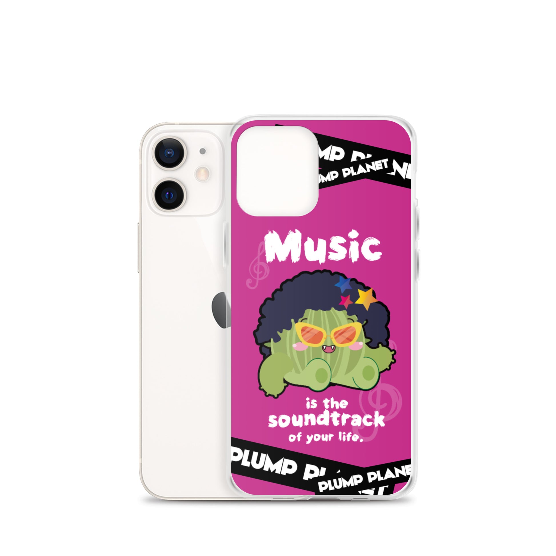 【iPhone】Music is the soundtrack of Life  - Phone Clear Case