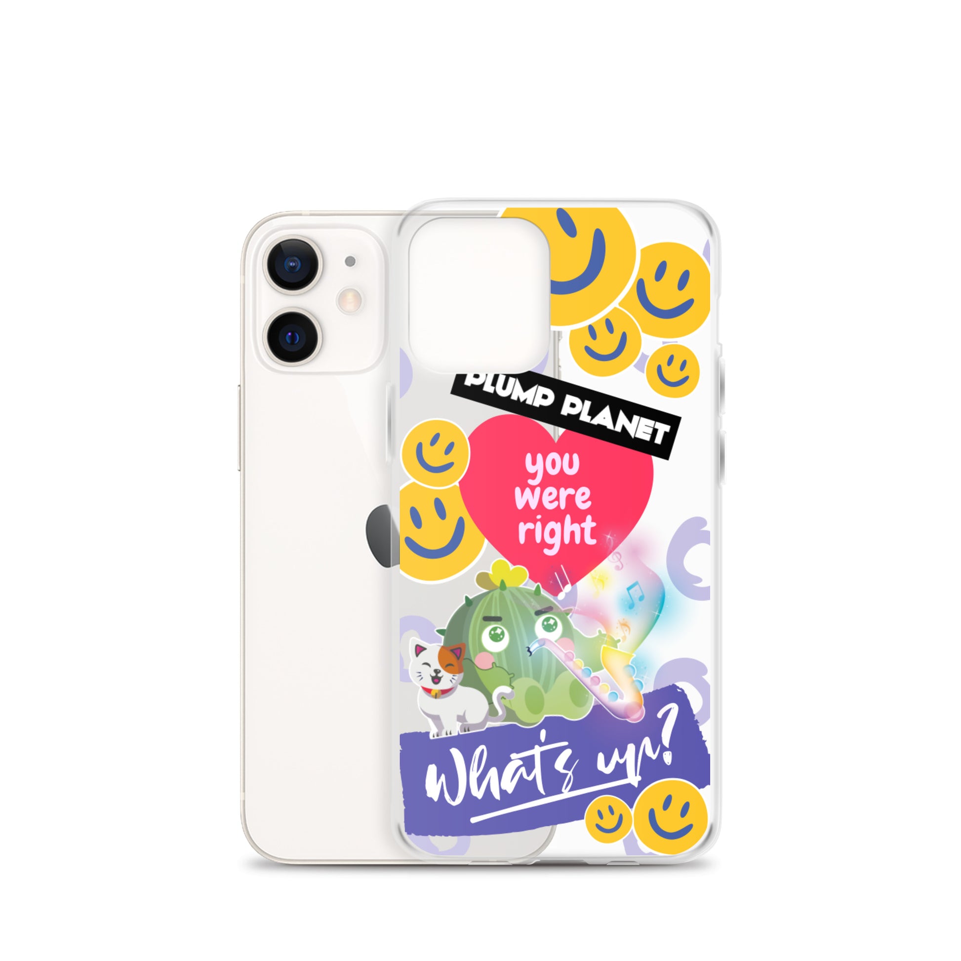 【iPhone】What's UP?  - Phone Clear Case