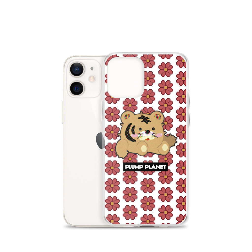 【iPhone】Pixel Cactus Tiger - Phone Clear Case