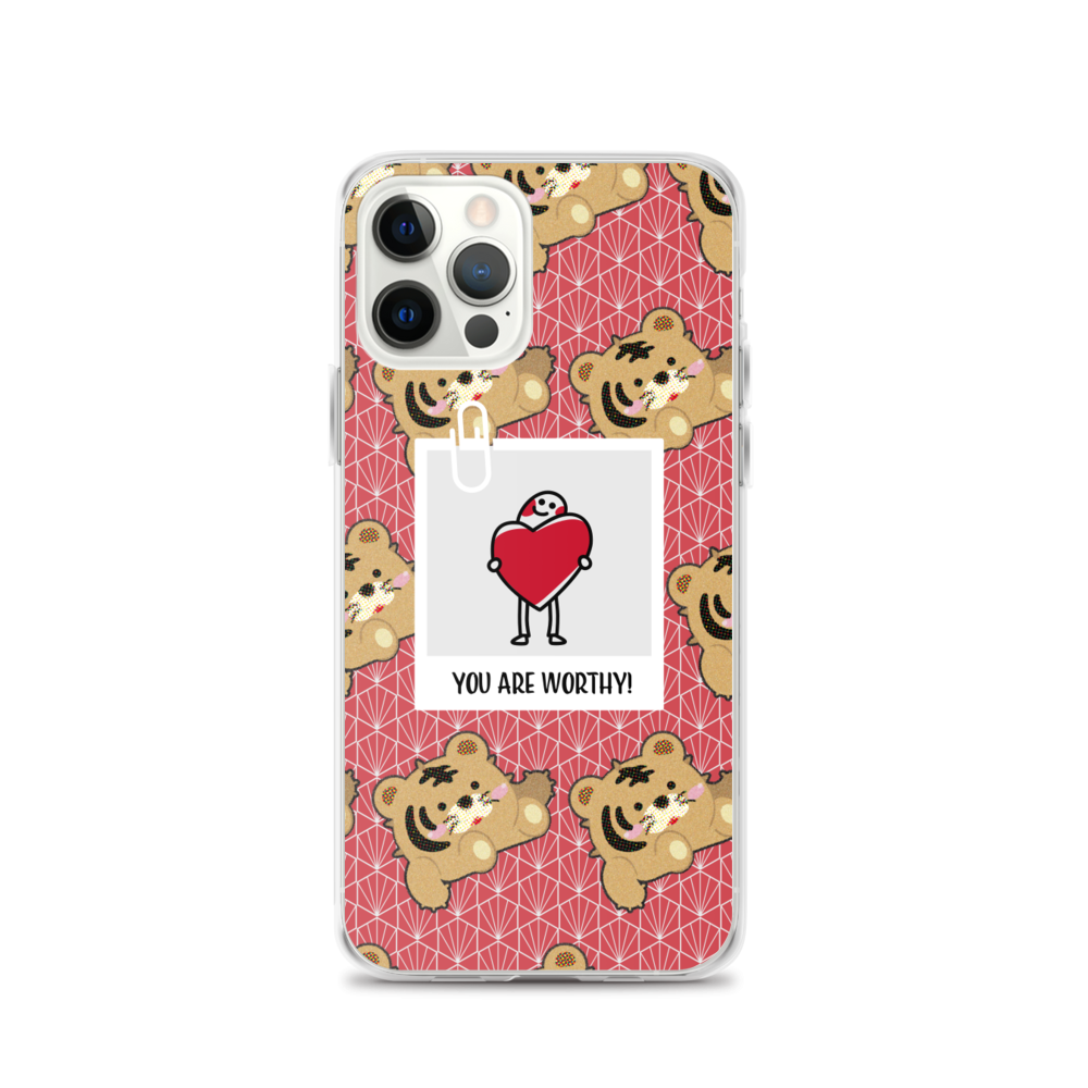 【iPhone】You Are Worthy- Phone Clear Case