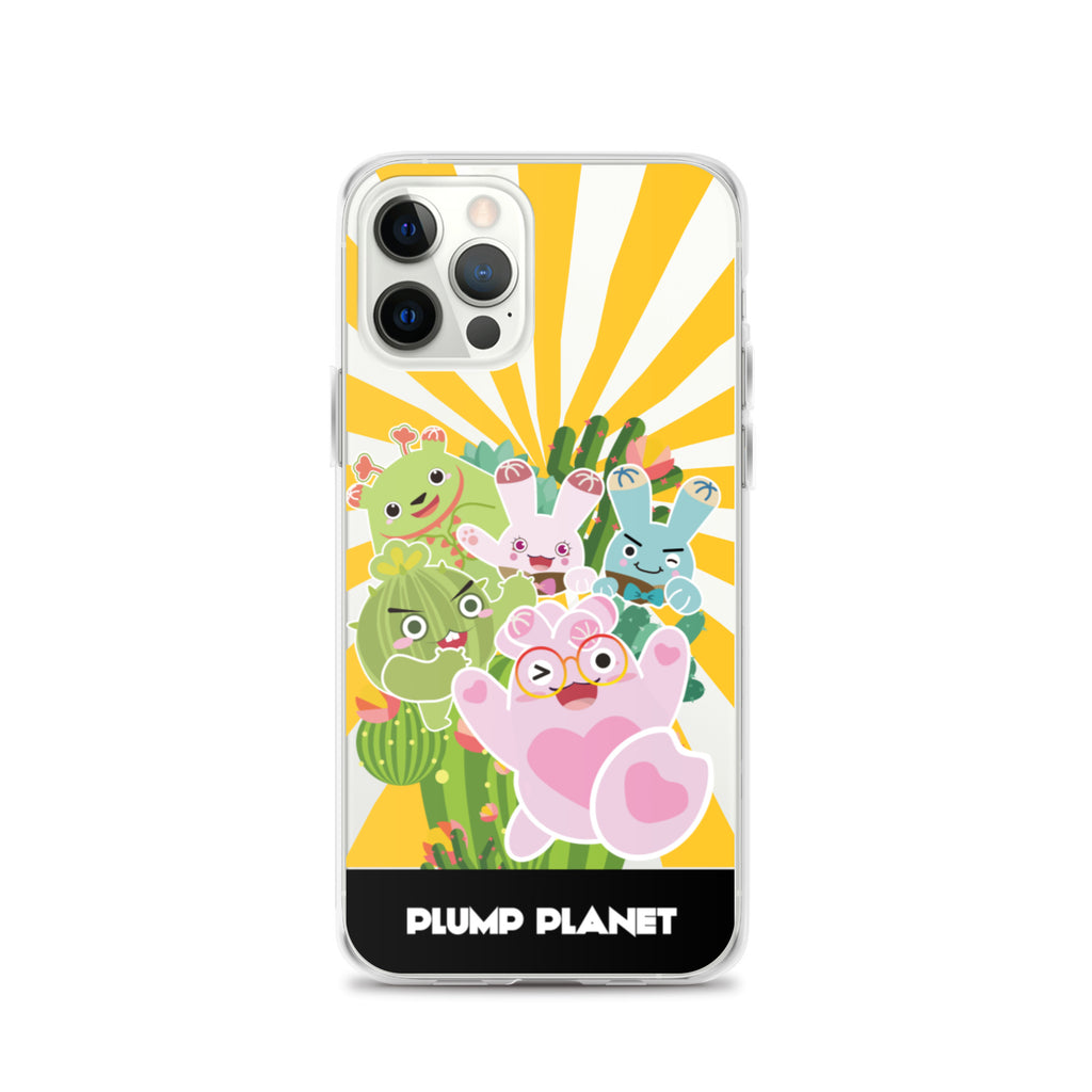【iPhone】Plumo Planet Printing Stamp - Phone Clear Case