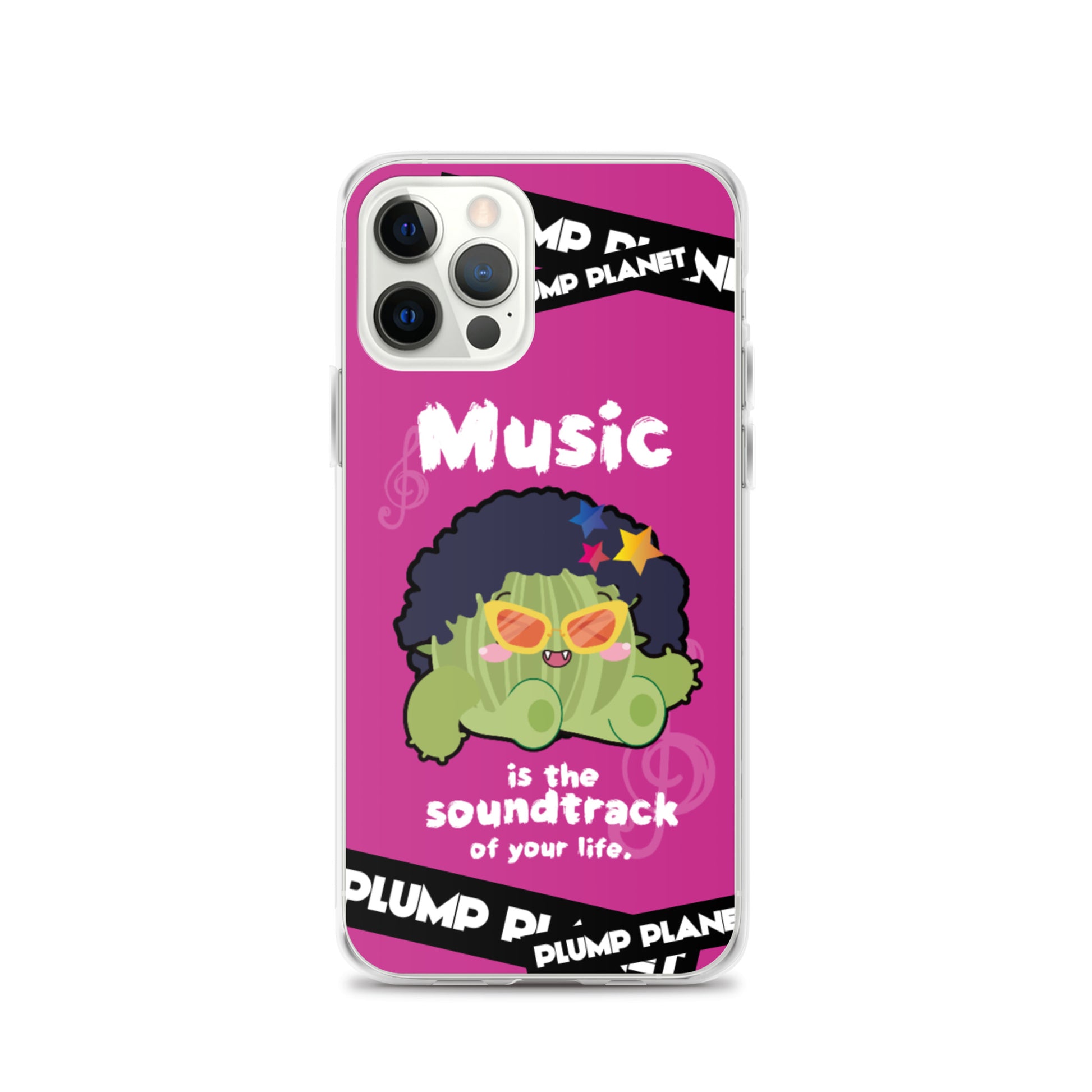【iPhone】Music is the soundtrack of Life  - Phone Clear Case