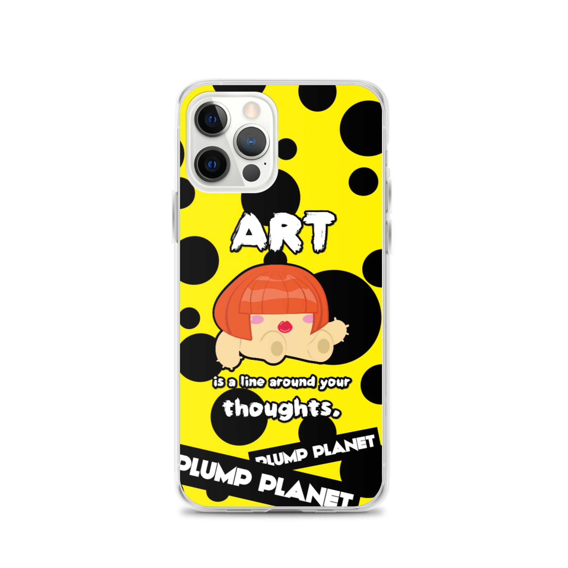 【iPhone】ART is a line around your thoughts  - Phone Clear Case