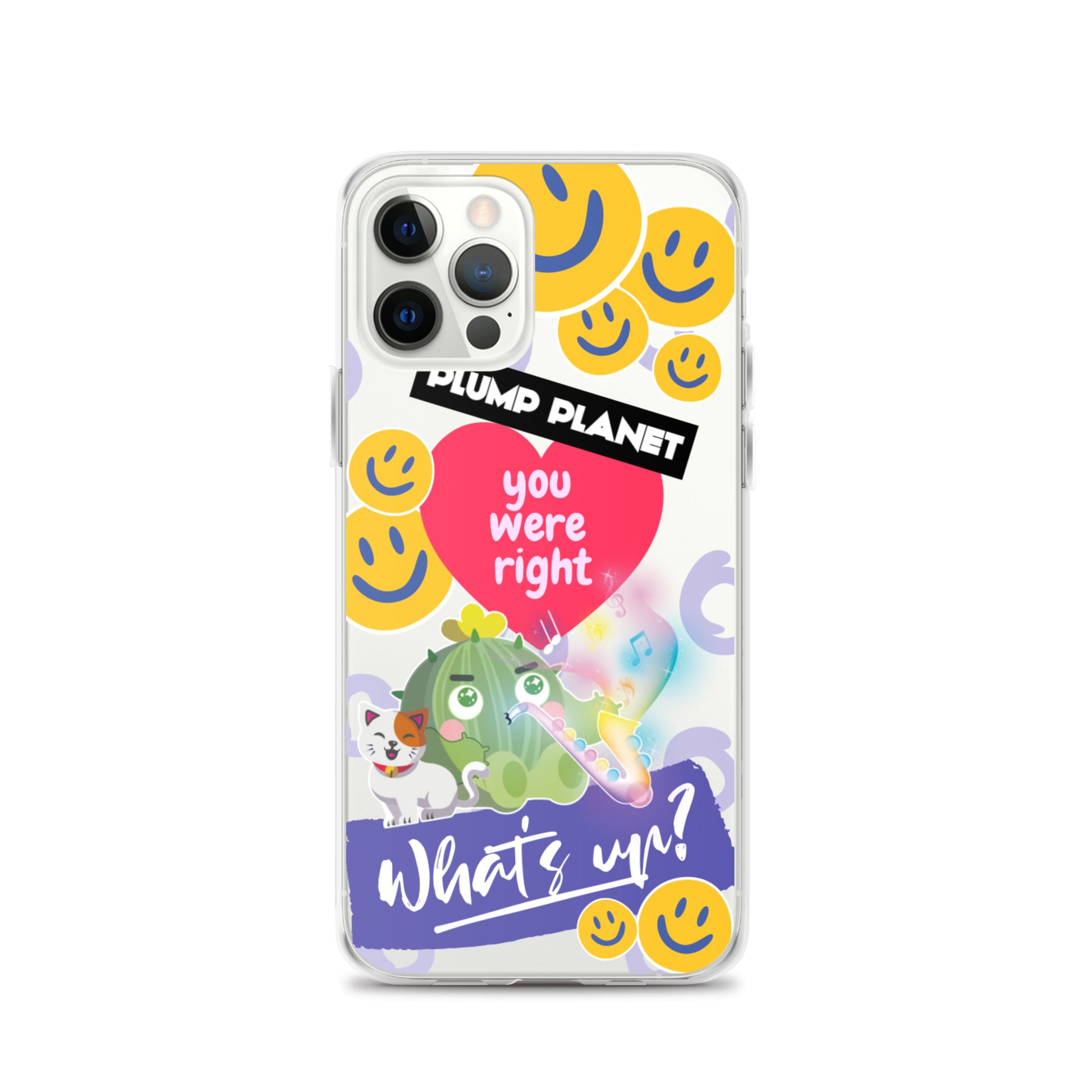 【iPhone】What's UP?  - Phone Clear Case