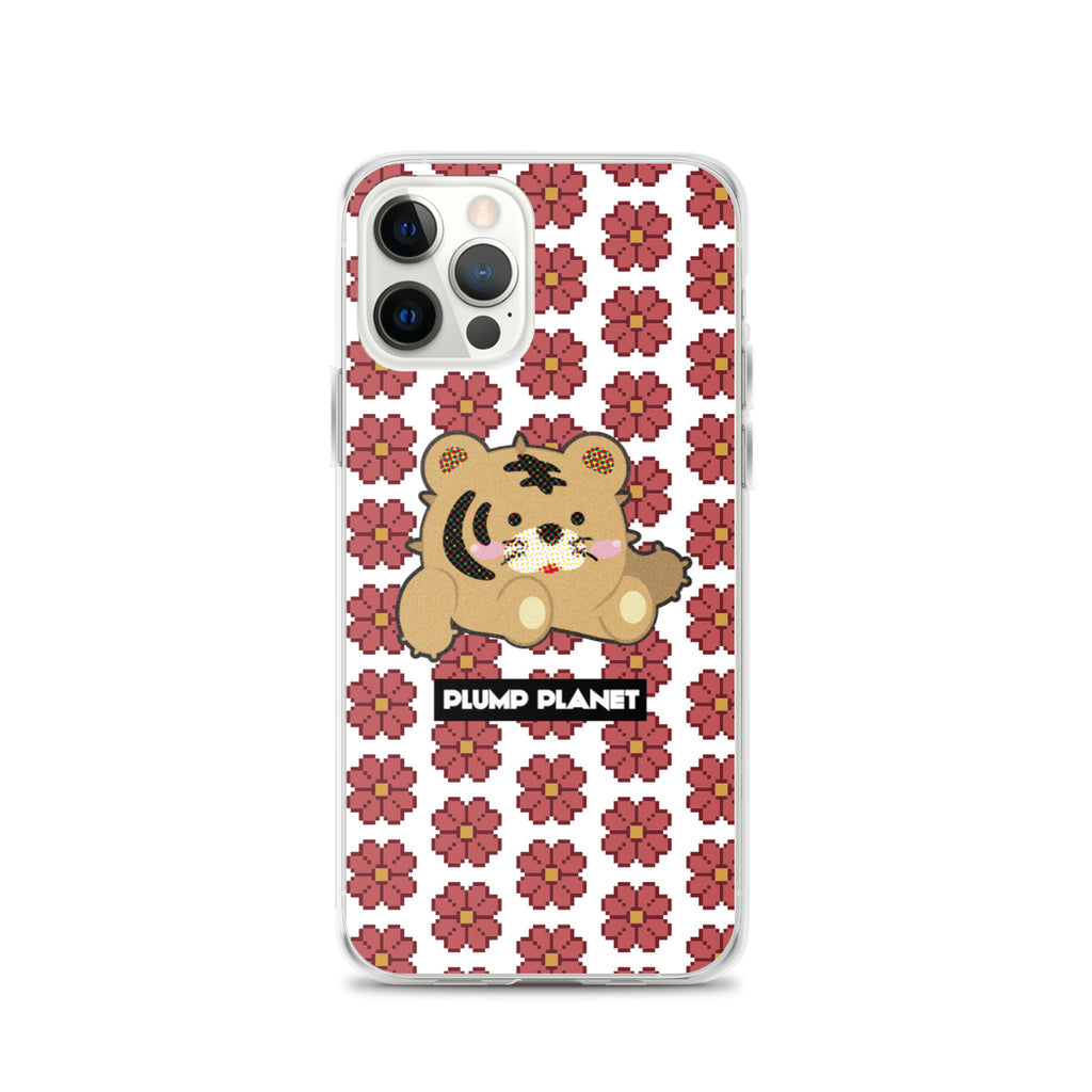 【iPhone】Pixel Cactus Tiger - Phone Clear Case