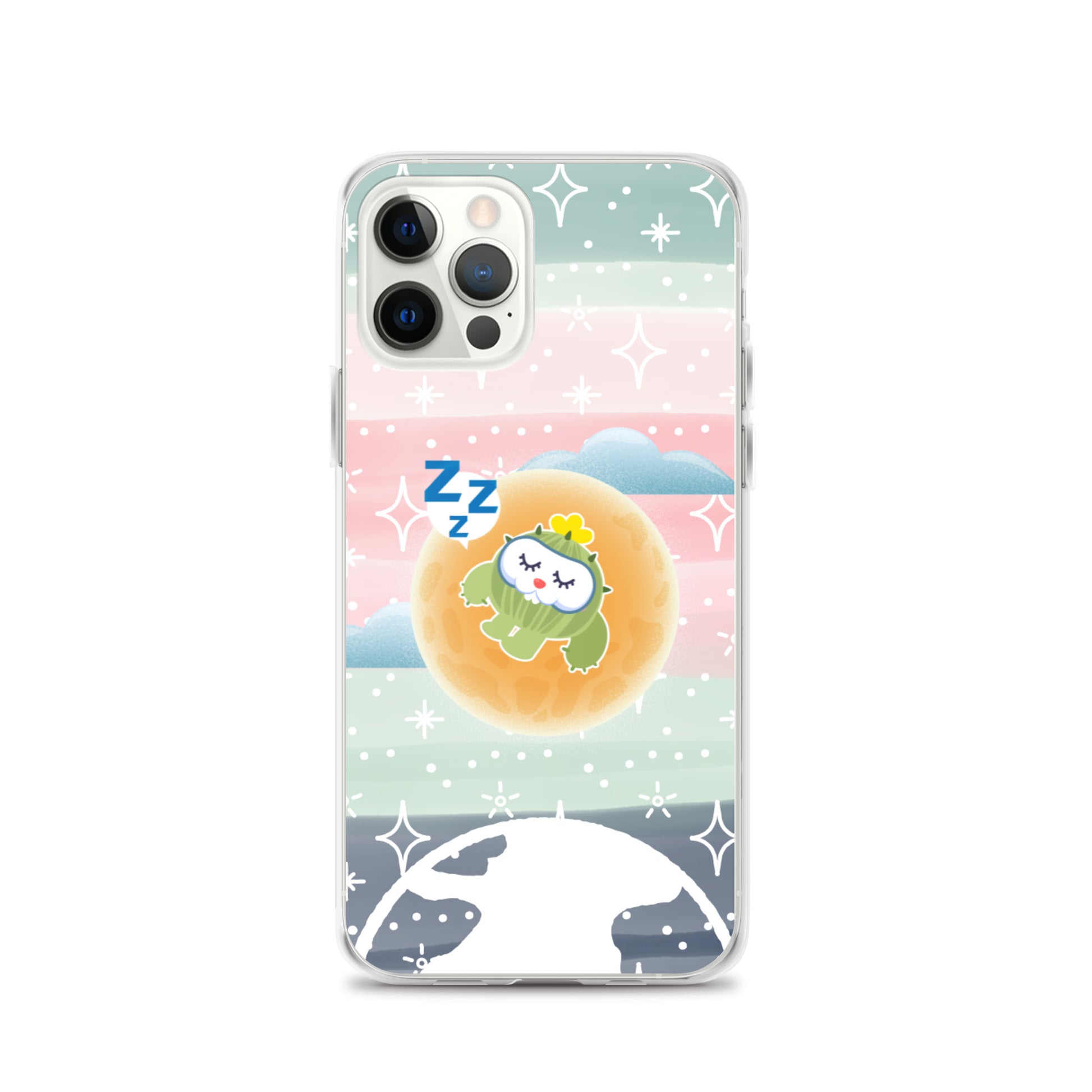 【iPhone】Sleeping on The Moon - Phone Clear Case