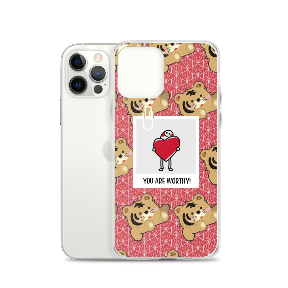【iPhone】You Are Worthy- Phone Clear Case