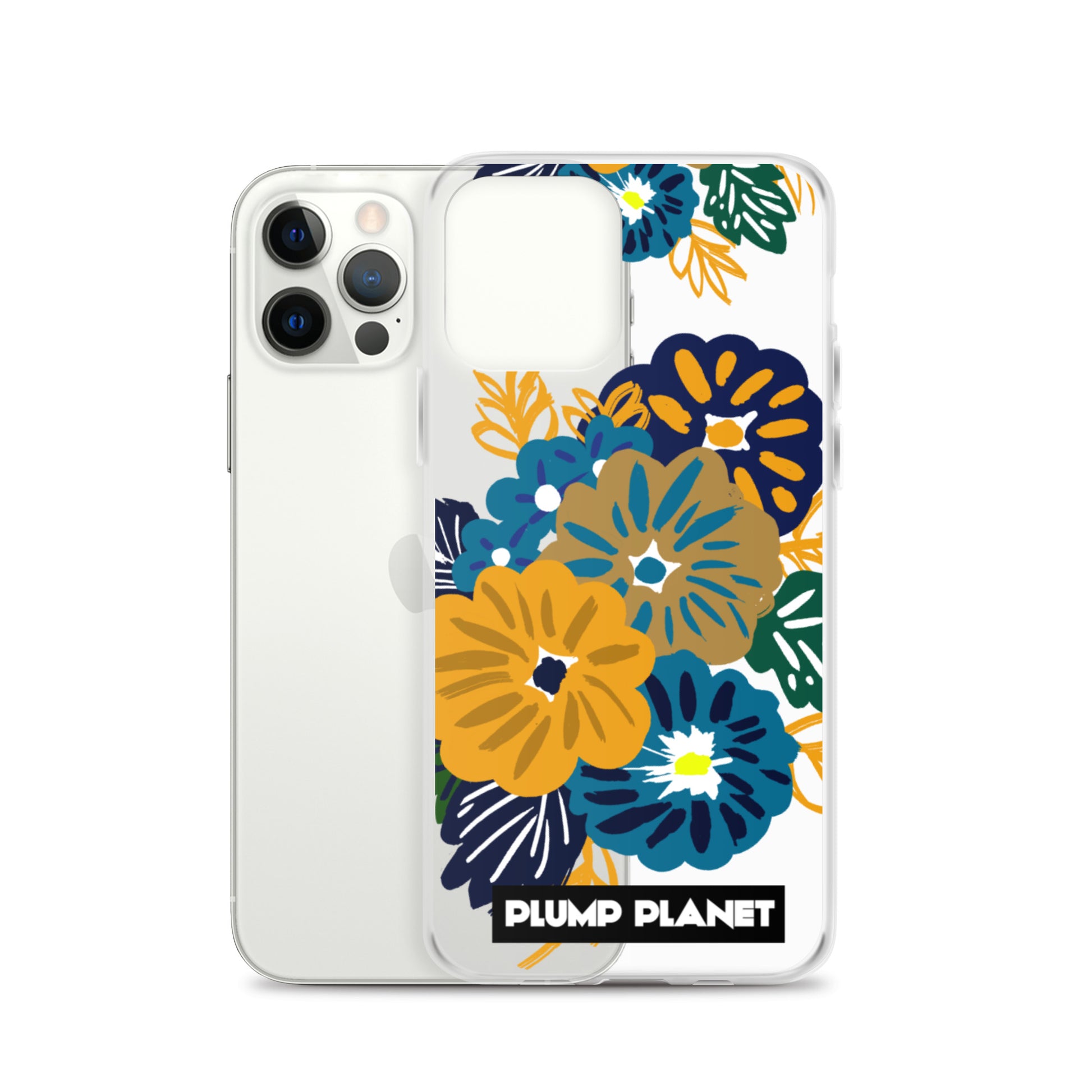 【iPhone】Secret Flower Printing Stamp - Phone Clear Case
