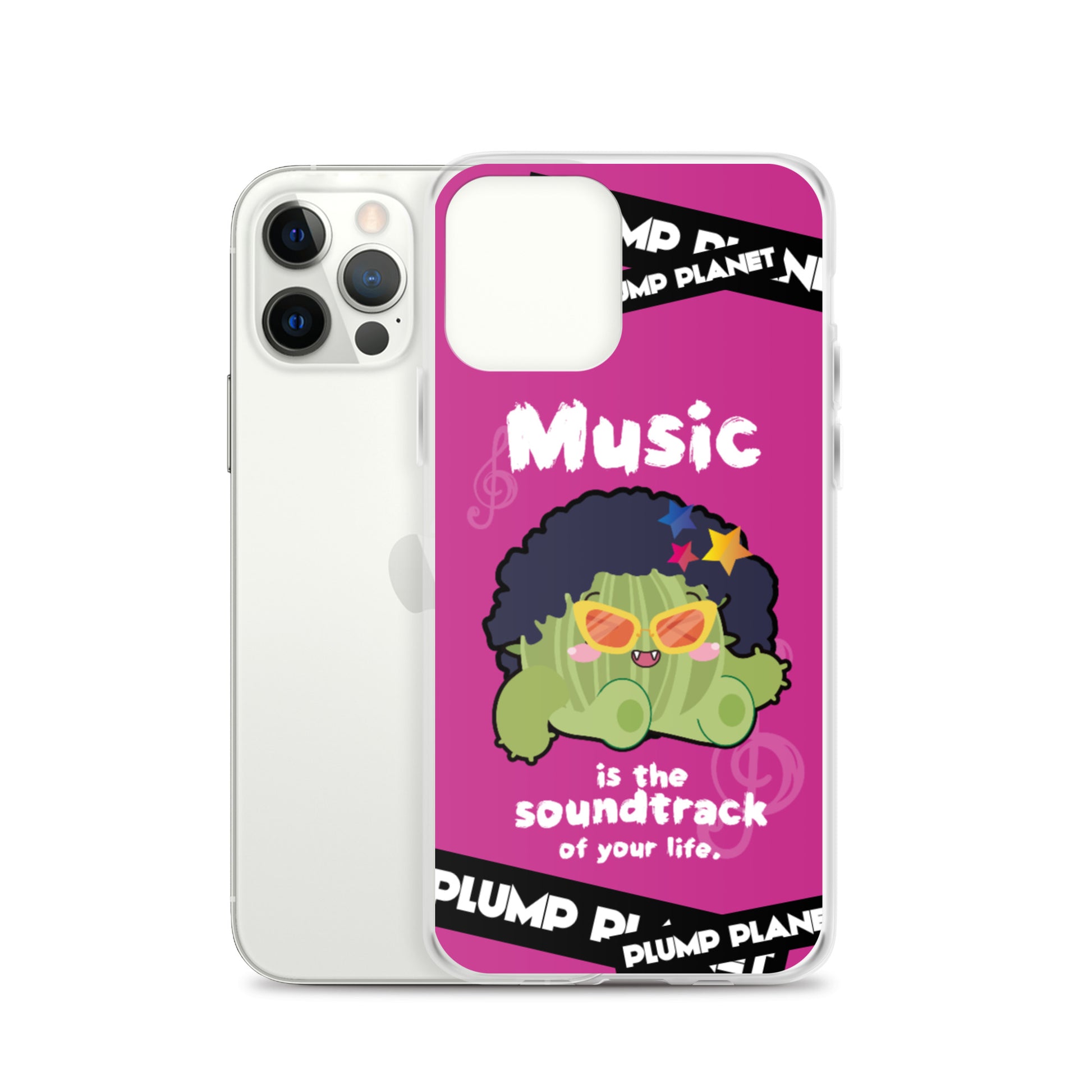 【iPhone】Music is the soundtrack of Life  - Phone Clear Case