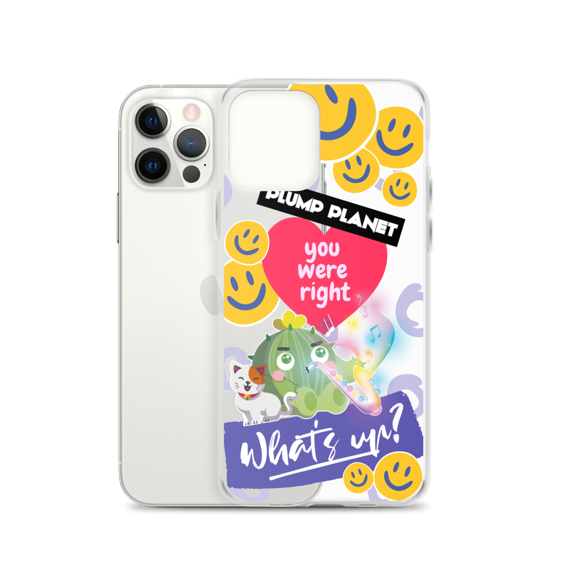 【iPhone】What's UP?  - Phone Clear Case