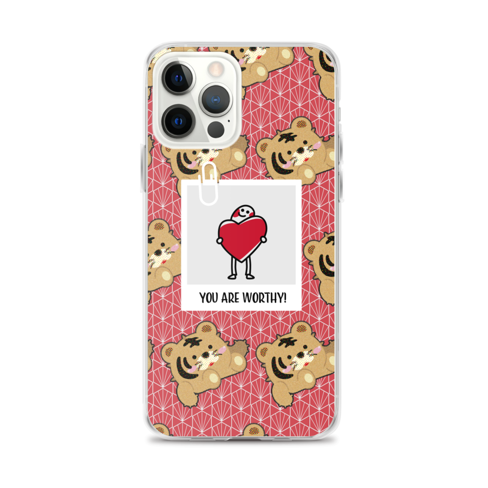 【iPhone】You Are Worthy- Phone Clear Case