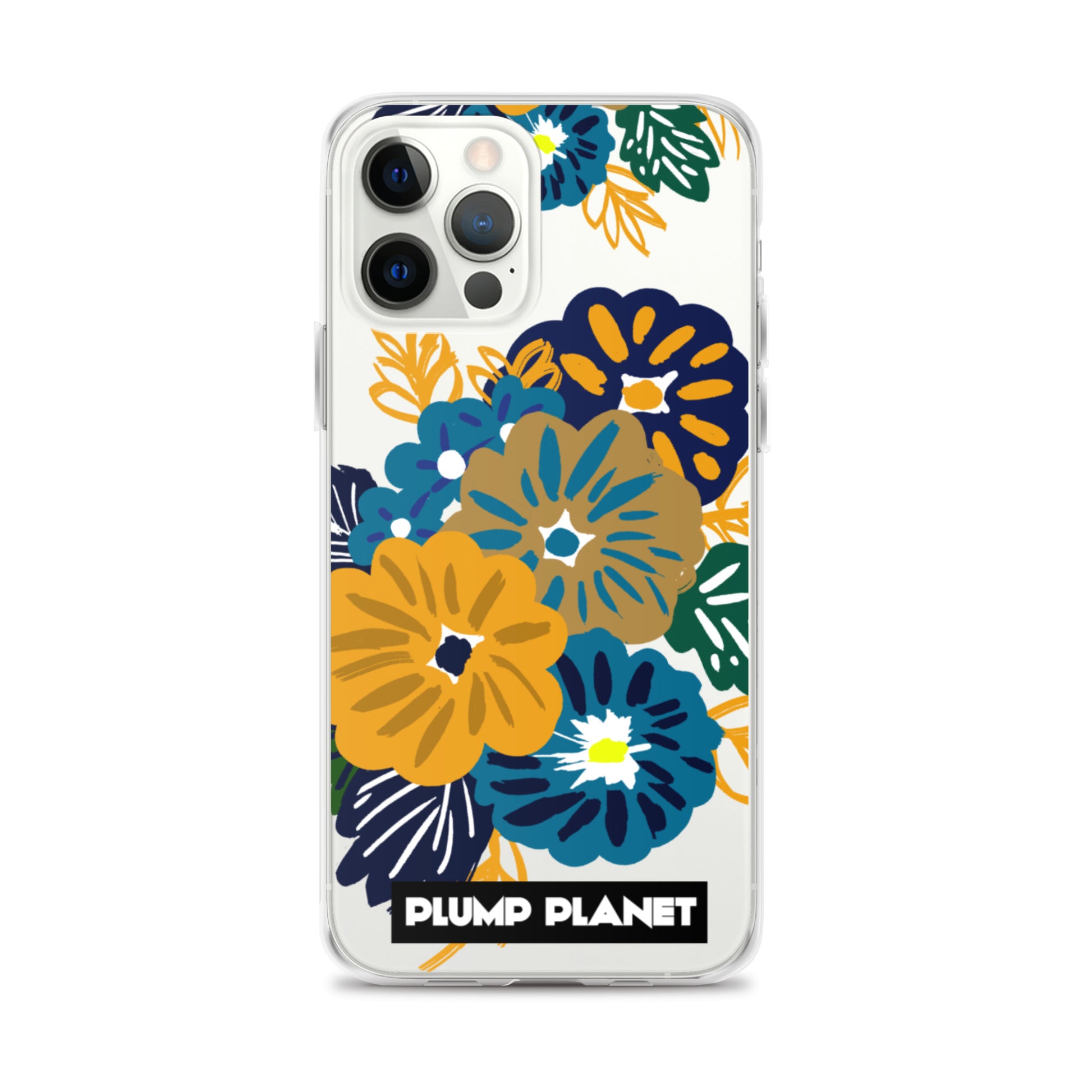 【iPhone】Secret Flower Printing Stamp - Phone Clear Case
