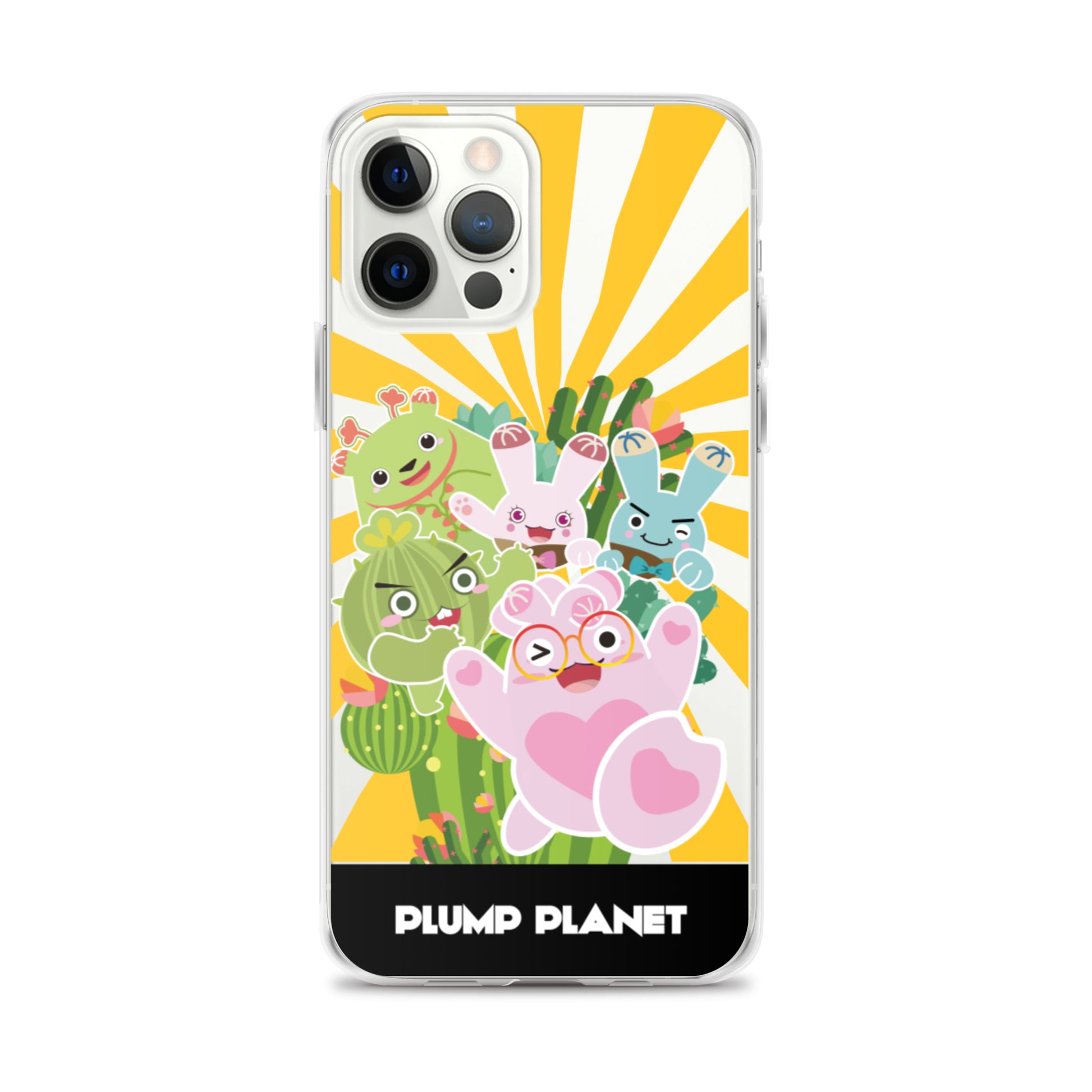 【iPhone】Plumo Planet Printing Stamp - Phone Clear Case