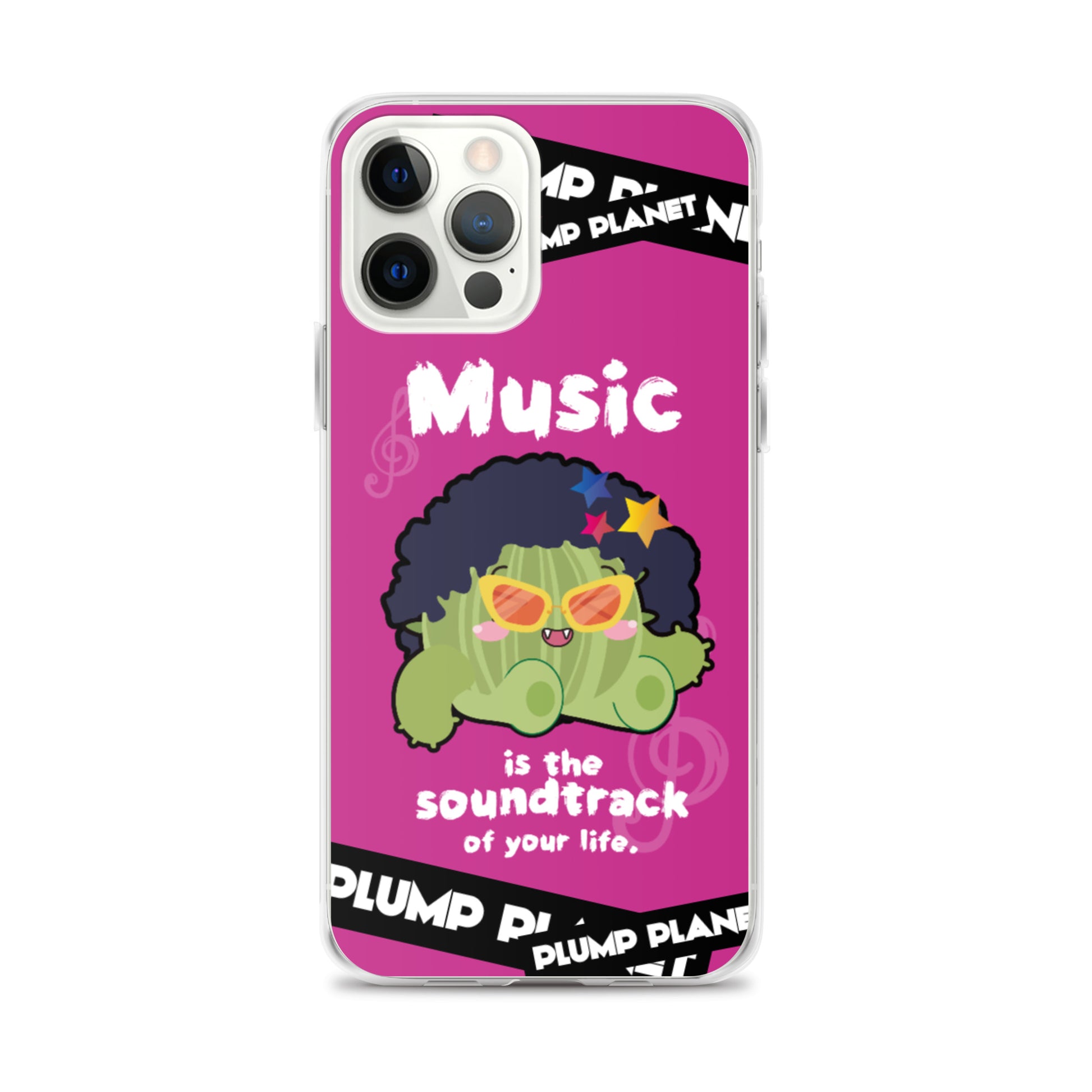 【iPhone】Music is the soundtrack of Life  - Phone Clear Case