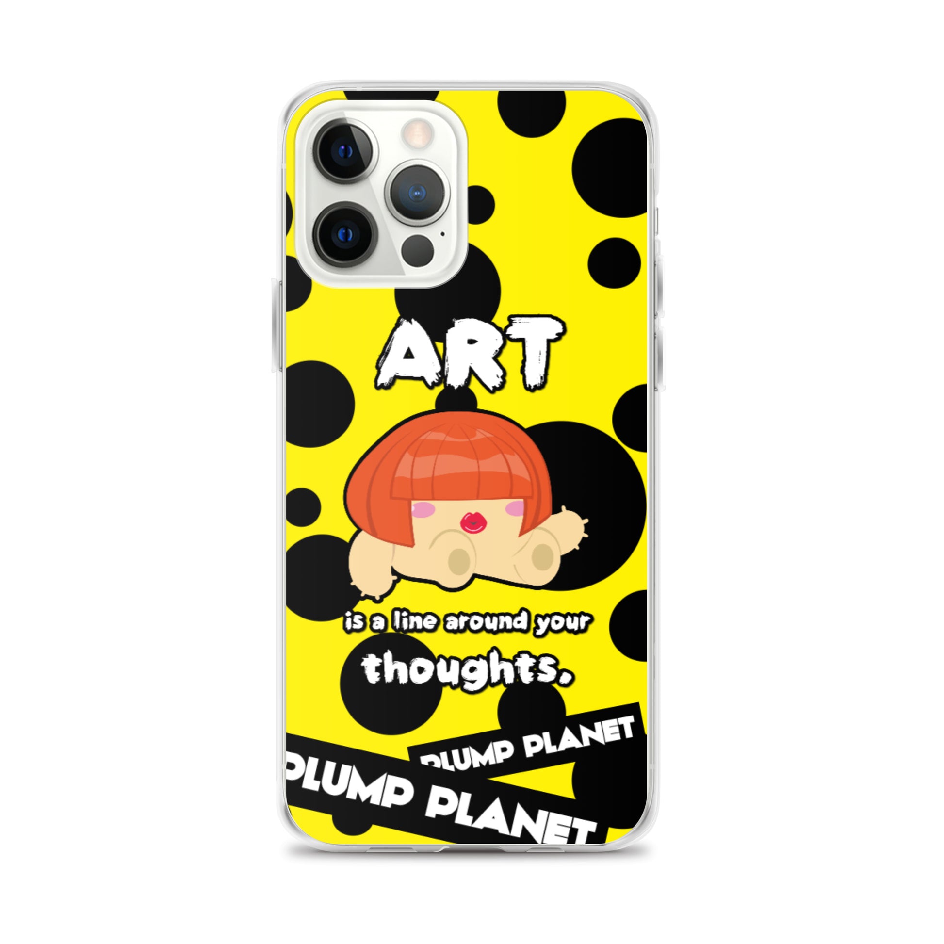 【iPhone】ART is a line around your thoughts  - Phone Clear Case