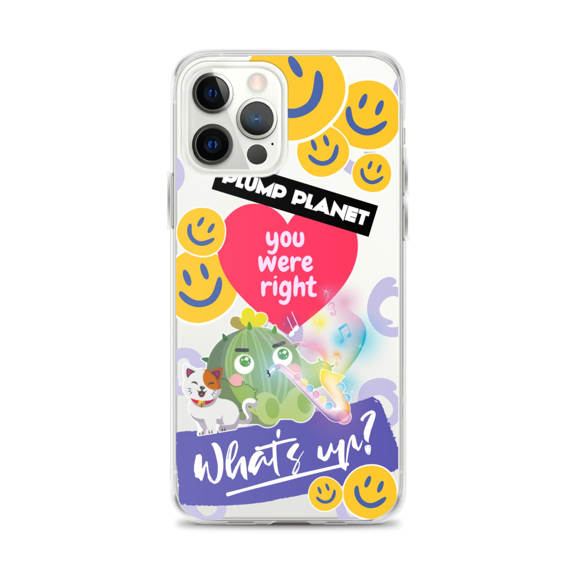 【iPhone】What's UP?  - Phone Clear Case