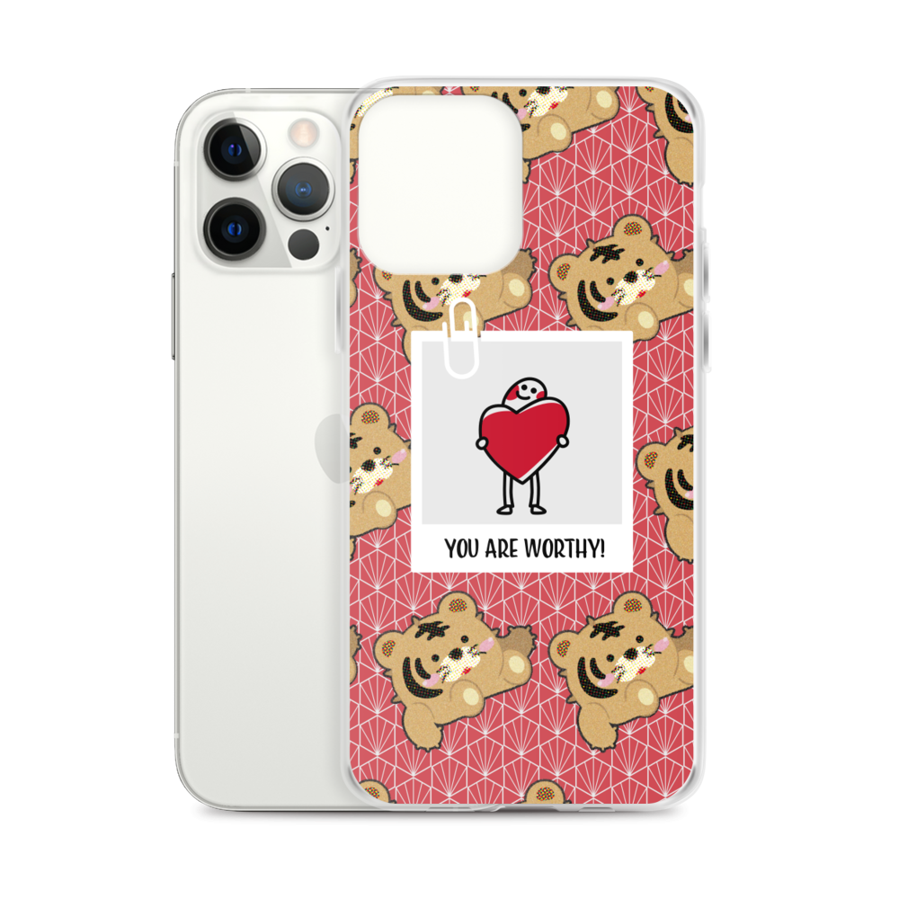 【iPhone】You Are Worthy- Phone Clear Case