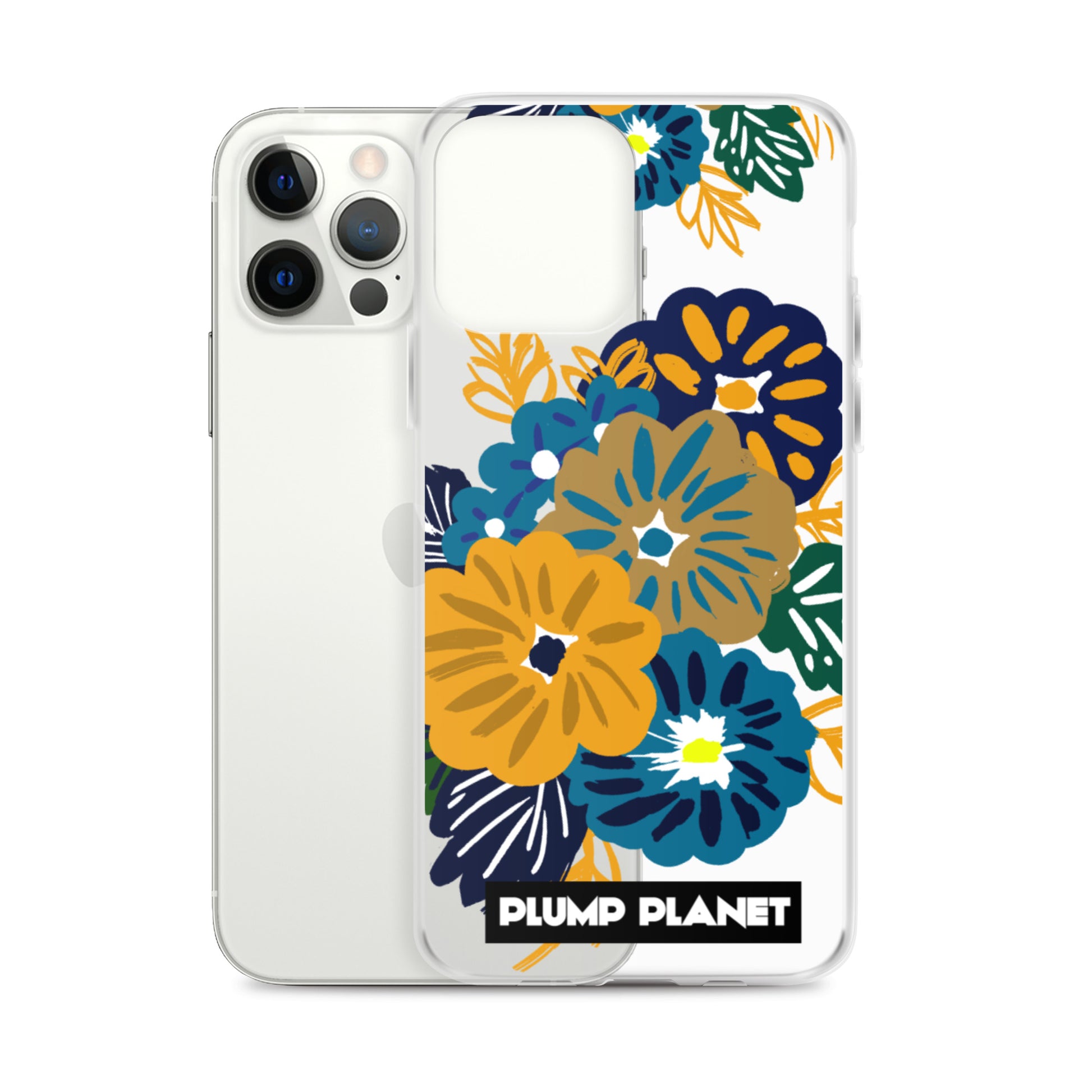 【iPhone】Secret Flower Printing Stamp - Phone Clear Case