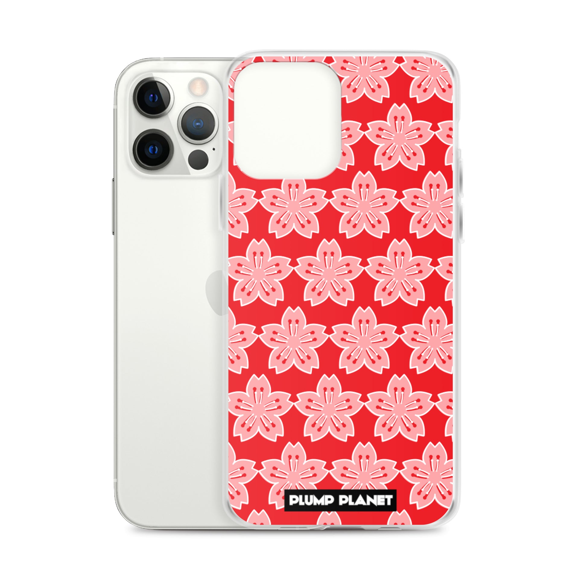 【iPhone】Sakura Flower Pattern Collection - Phone Clear Case