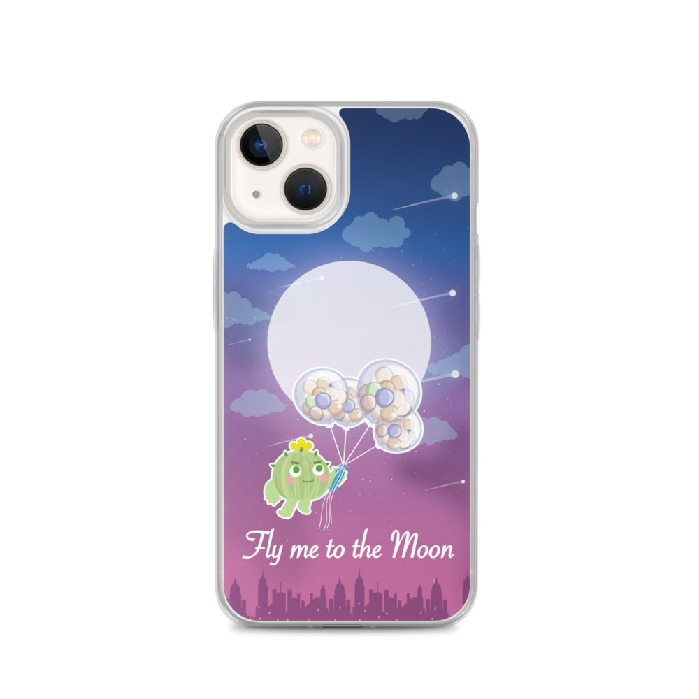【iPhone】Fly Me to The Moon - Phone Clear Case