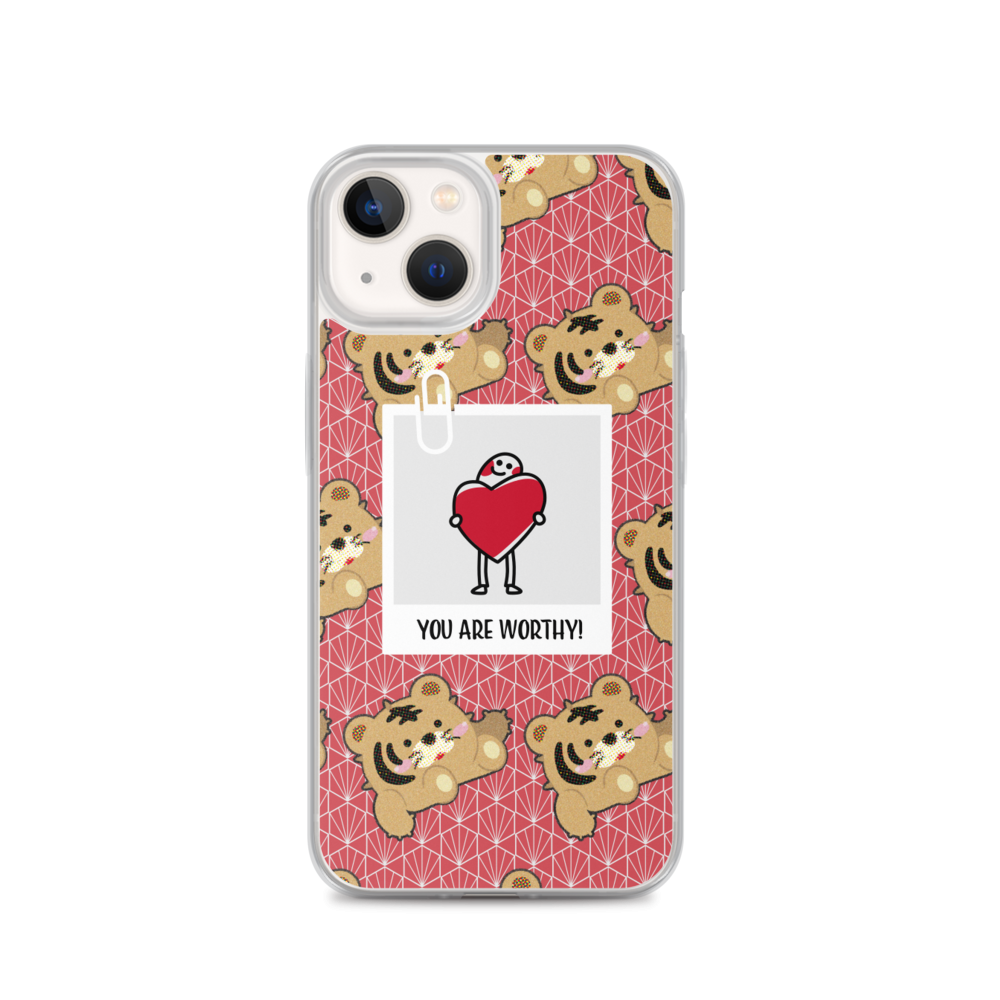 【iPhone】You Are Worthy- Phone Clear Case