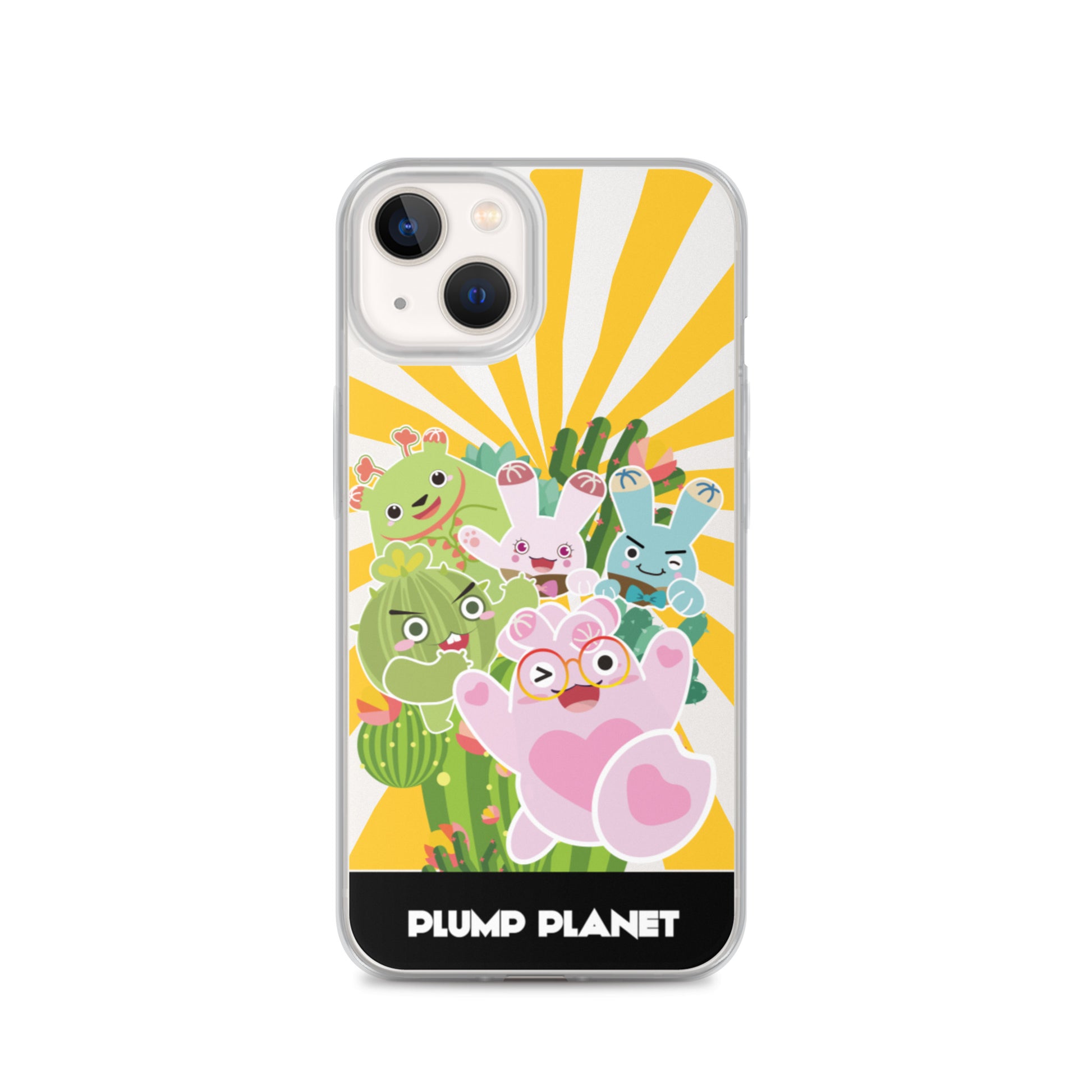 【iPhone】Plumo Planet Printing Stamp - Phone Clear Case