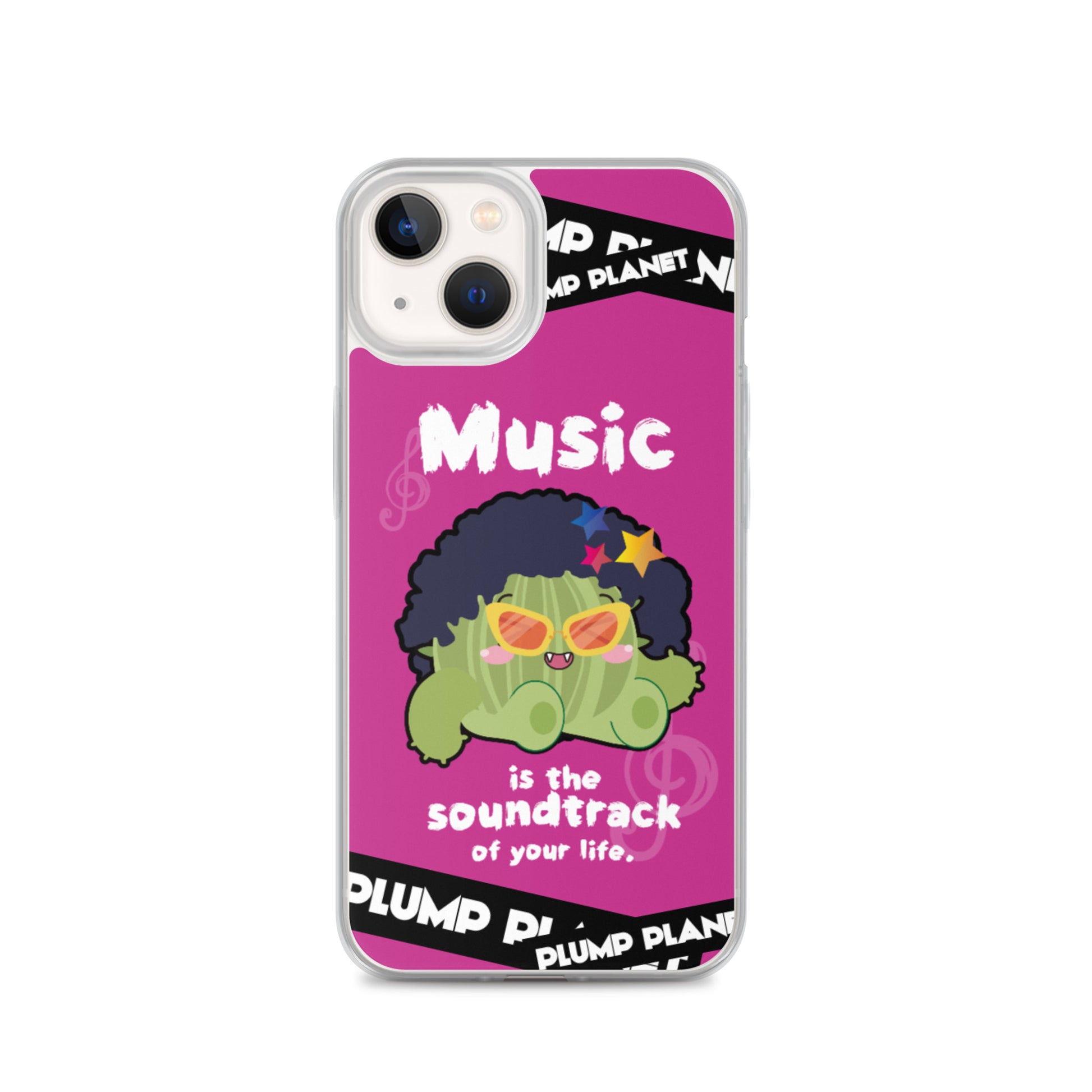 【iPhone】Music is the soundtrack of Life  - Phone Clear Case