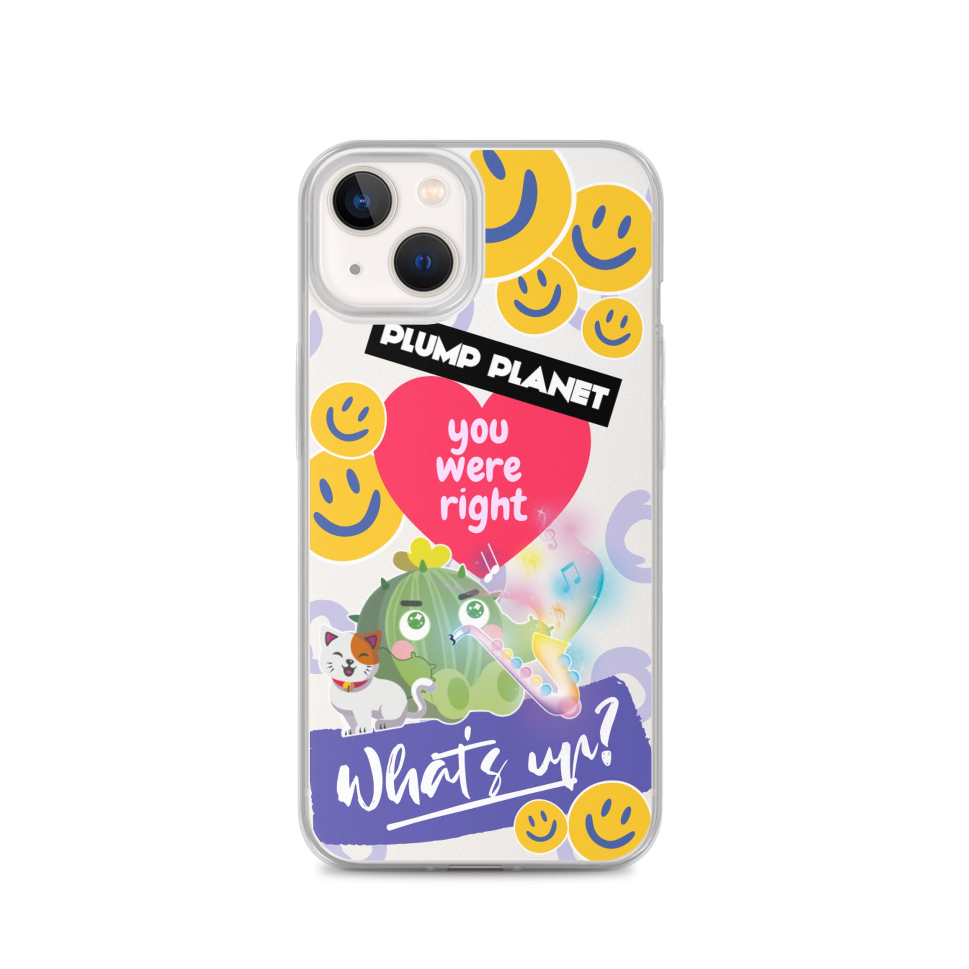 【iPhone】What's UP?  - Phone Clear Case
