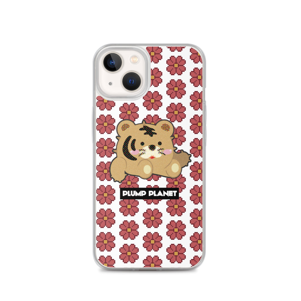 【iPhone】Pixel Cactus Tiger - Phone Clear Case