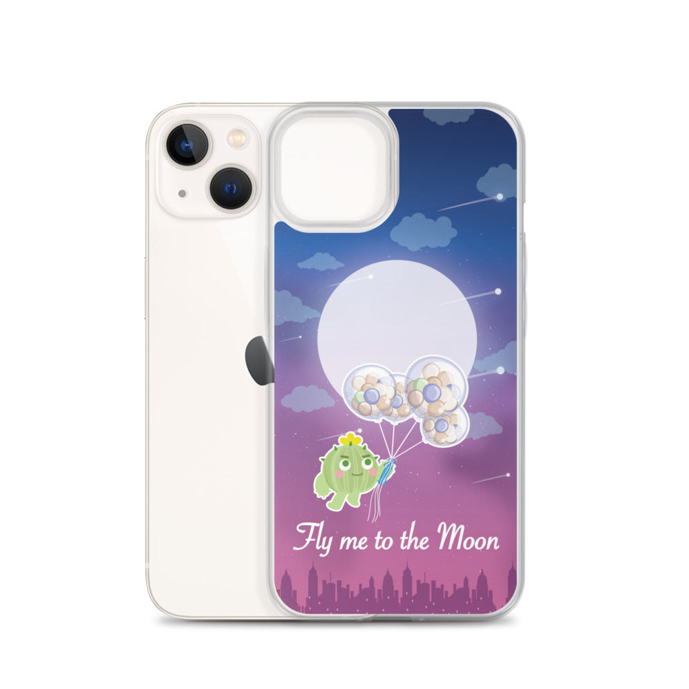 【iPhone】Fly Me to The Moon - Phone Clear Case