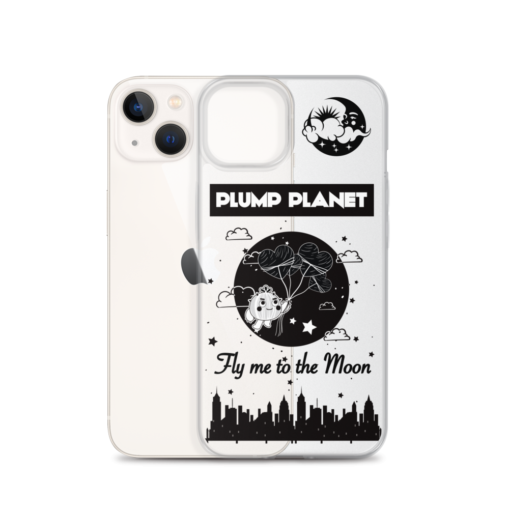 【iPhone】Fly Me to The Moon - Phone Clear Case